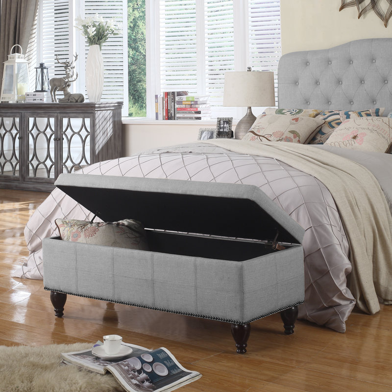 Charlton Home® Darrah Upholstered Storage Bench & Reviews